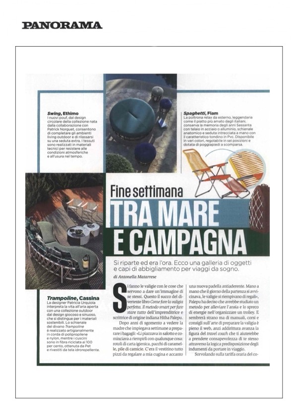 Spaghetti arredamento da giardino